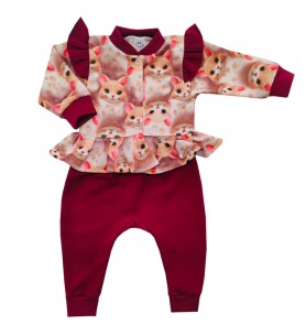 Dres niemowlęcy Kotki 62 - 86 cm
