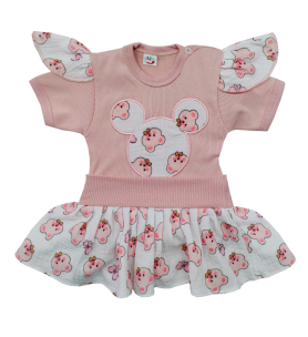 Komplet letni muślin 62 - 86 cm  Misie