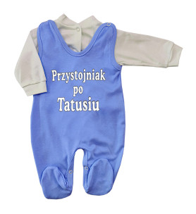 Komplet śpioch + kaftan bawełniany Przystojniak