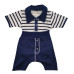 Komplet polo body + spodenki Paski