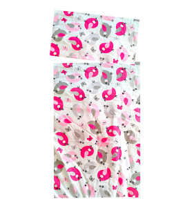 Komplet pościelowy Ptaszki 120/80 cm
