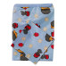 Zestaw - Podkład flanelowo - ceratkowy (100/60 cm) + pielucha flanelowa (80/75 cm)