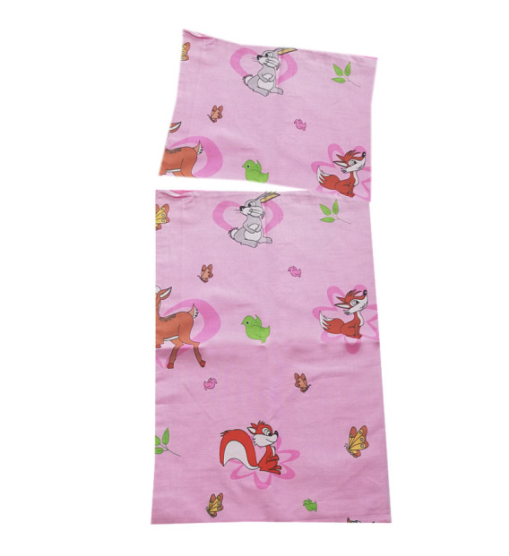 Komplet pościelowy Leśne Zwierzątka 120/80 cm