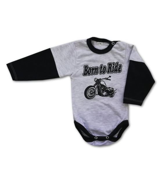 Rampers długi rękaw Born to Ride