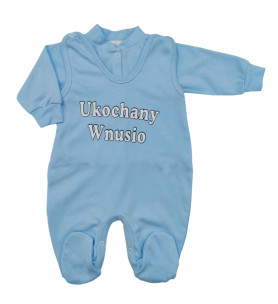 Komplet śpioch + kaftan bawełniany Wnusio